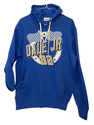 Sudadera con capucha Dale Earnhardt Jr. para hombre azul medio cremallera completa #88 NASCAR Foto 1 de 4