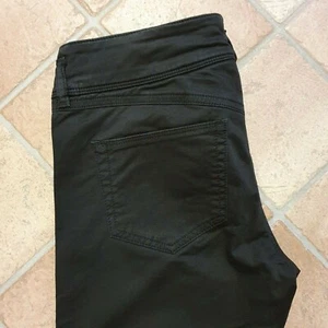 Diesel HUSKY Woman Pants Cotton Strech Black Straight Size 29 - Picture 1 of 12