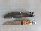 American Knife Co Sabre Solingen Germany 141 Fixed Blade Knife And Sheath