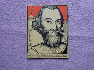 CANADIAN PACKAGE ISSUE SHREDDED WHEAT NABISCO c1953 - # CAPTAIN JOHN SMITH  GD - Picture 1 of 3