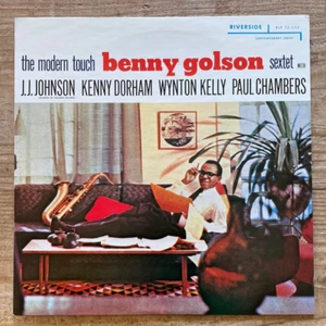 BENNY GOLSON SEXTET / MODERN TOUCH - Japan Riverside LP NM SMJ-6070 - Bild 1 von 3