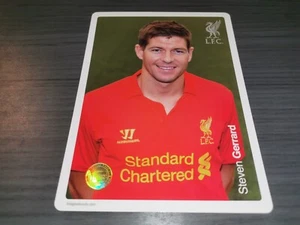 Steven Gerrard unsigned Liverpool fc autograph card - Picture 1 of 2