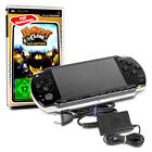 Psp Console 2004 Slim Noir 20A And Chargeur And Jeu Ratchet And Clank Size Matters