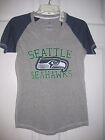NFL Juniors Seattle Seahawks Shirt, Size Small, New w/Tags