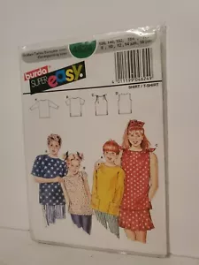Burda Super Easy Sewing Pattern 4624 Child Shirt T Shirt 8-16 - Picture 1 of 2