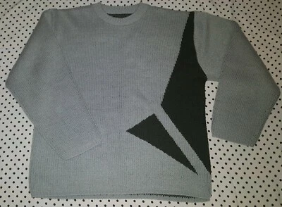 VINTAGE Volcom Stone Large L Wool Blend Sweater Youth Liberation Against Est. XL - Image 1 of 3