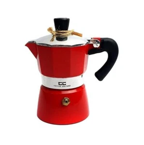 Coffee Culture - Red Stove Top Espresso Coffee Maker 1 Cup - Picture 1 of 2