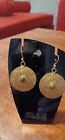Gold Plated Amethyst Earings Handmade Afghani
