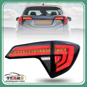 Smoke LED Tail Lights For 2016-2022 Honda HR-V HRV VEZEL Animation Rear Lamps - Picture 1 of 24