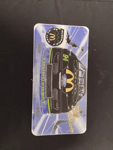Vintage 1995 Batman Nascar Racing McDonalds DC Comic License Plate  Metal SEALED - Picture 1 of 6