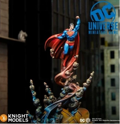 Knight Models DC Universe 35mm Superman unpainted resin figure - Image 1 of 3