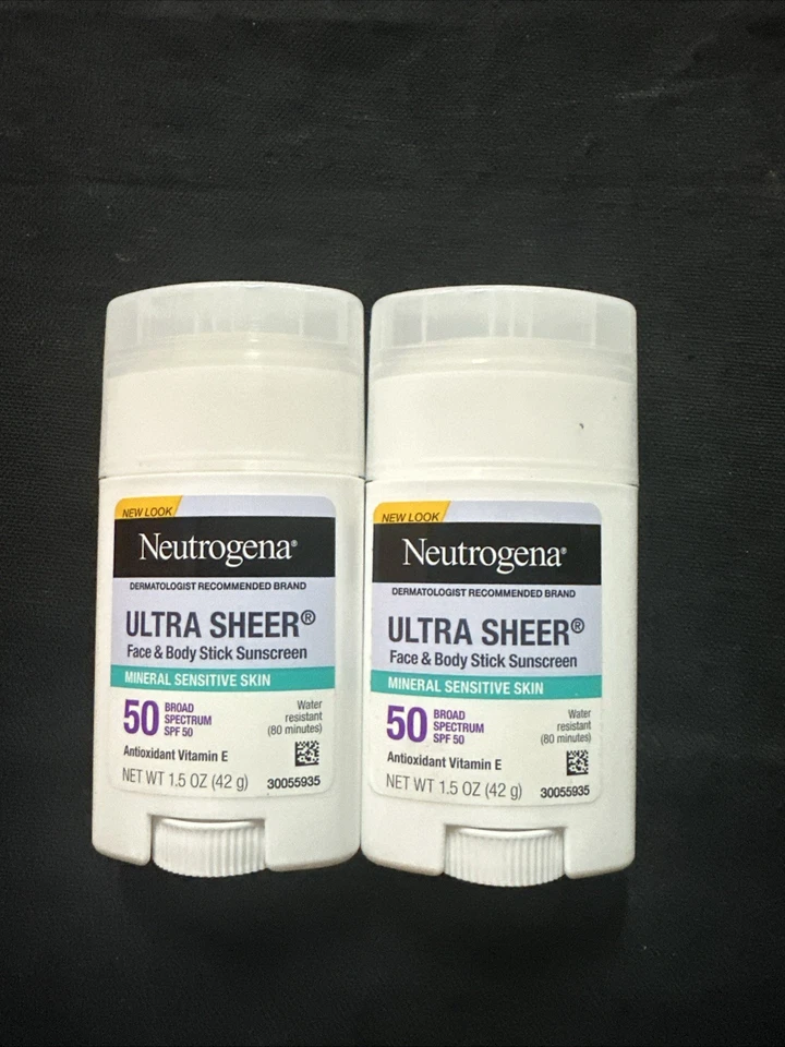 Neutrogena Mineral Ultra Dry Touch палочка для лица и тела SPF 50 1,5 унц срок годности 12/27 - Изображение 1 из 1