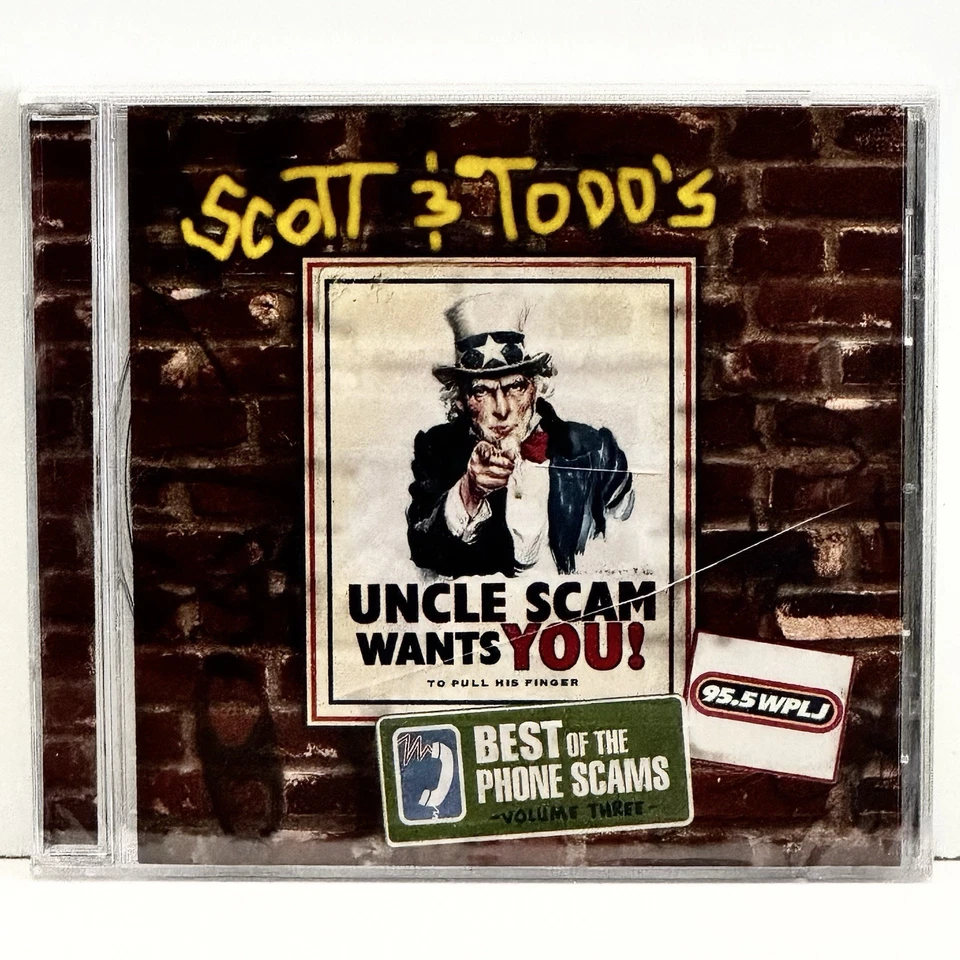 Factory Sealed Scott & Todd's Best of the Phone Scams, Volume Three CD Foto 1 de 2