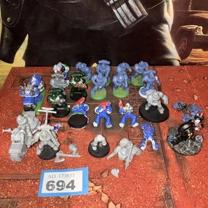 Space Marine Spares Repairs Bits Box 3rd Edition Warhammer 40k Job Lot Bundle - Picture 1 of 6