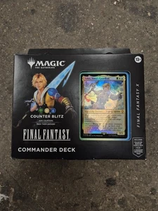 Magic: The Gathering MTG Final Fantasy Counter Blitz Commander Deck  - Picture 1 of 3