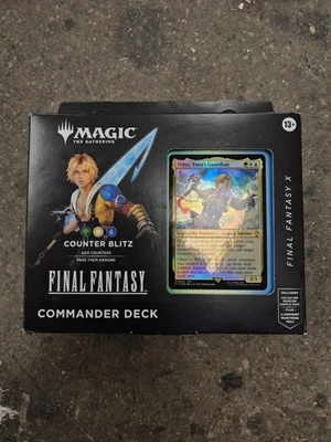 Magic: The Gathering MTG Final Fantasy Counter Blitz Commander Deck  - Image 1 of 3