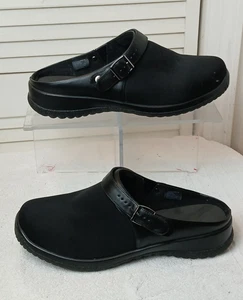 Drew, zoccoli, muletti, soft top, nero, slip-on, donna, taglia 12 W, scarpe Savannah, 107796 - Foto 1 di 11