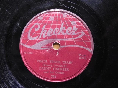 Danny Overbea RnB 78 Train Train Train bw I'll Wait on Checker Foto 1 de 3