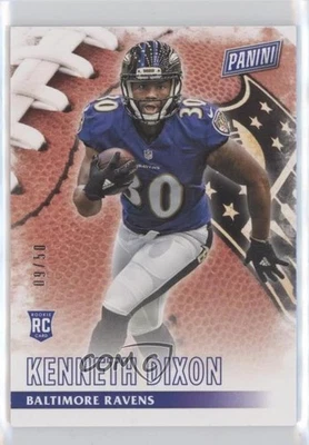 2016 Black Friday Football Rookies Thick Stock /50 Kenneth Dixon #66 Rookie RC - Image 1 of 2