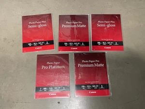 Canon Photo Paper Pro Sample packs 8.5x11 - Afbeelding 1 van 6
