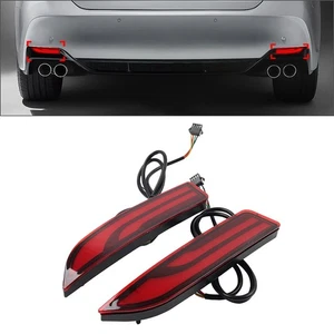 1 Pair ABS Rear Bumper Tail Light Driving Brake Lamp For Toyota Avalon 2019-2022 - Picture 1 of 13