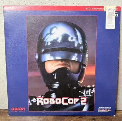 RoboCop 2 (Laserdisc Movie 1990) Peter Weller, Nancy Allen, Orion Home Video - Image 1 of 3
