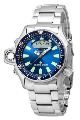 Citizen Promaster Aqualand Sports Quartz Diver's 200M Men's Watch JP2000-67L - image 1 of 3