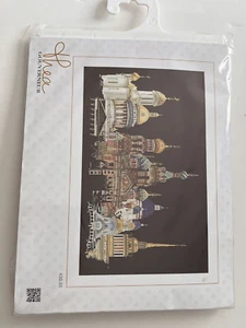 Thea Gouverneur St. Petersburg Cross Stitch Kit #430.05 NIP Black Aida Cloth - Picture 1 of 3