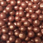 5mm Bronze Choco Chocolate Pearls Non Pareils Balls Cake Decorations Toppers