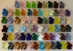 Lot 69 Boyd Glass Squirrels Boyd's Squirrel Bunch Boyds Sammy - Picture 1 of 24