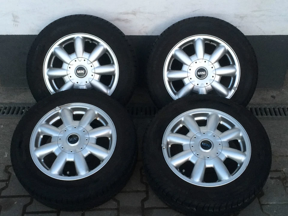 MINI Alufelgen Kompletträder Sommerreifen Nokian  Reifen 185/65 R15 (88T - Bild 1 von 4