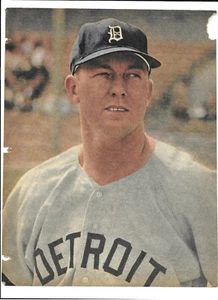 Detroit Tigers AL KALINE FOTO revista foto de béisbol década de 1960 - Imagen 1 de 1