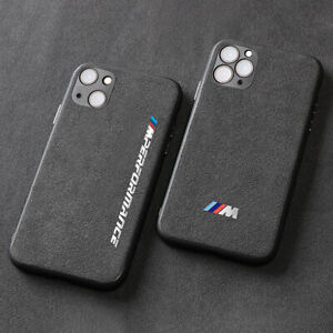 BMW Performance Turn Fur Style Case Cover For iPhone 7/8 X XR 11 12 13 14 Pro