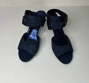 J. Renee Größe 7,5 marineblaue Anzugschuhe - Bild 1 von 4
