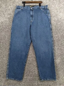 Jeans holgados vintage años 90 Levi's Silvertab para hombre 42x36 skate grunge carpintero usados en excelente estado - Imagen 1 de 13
