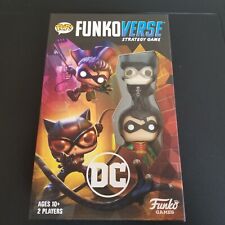 POP! Funko DC Verse Strategy Game Robin Catwoman 101 Batman Board Game BRAND NEW