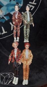 BTS Band Idol Doll Lot 11” Mattel 2015 Movable Joints In Hands And Feet