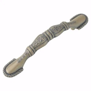 Lote de (10) Art Nouveau Antique Mist Hickory P7334-AM Chartres Cabinet Pull, 3 " - Imagen 1 de 3