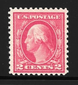 US Scott #461 MNH VF 2c rojo carmín pálido con certificado PF - Imagen 1 de 2
