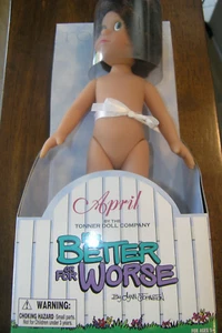 Neu April For Better or For Worse 10" Vinyl 1991 Tonner Puppe ohne Kleidung - Bild 1 von 6
