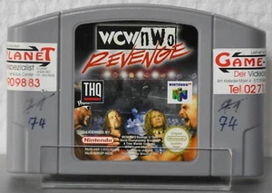 WCW n Wo Revenge Wrestling PAL Nintendo 64 Sport 1998 solo módulo MUY BUENO - Imagen 1 de 2