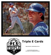 1995 Flair #44 Gary Gaetti Kansas City Royals ~A6V