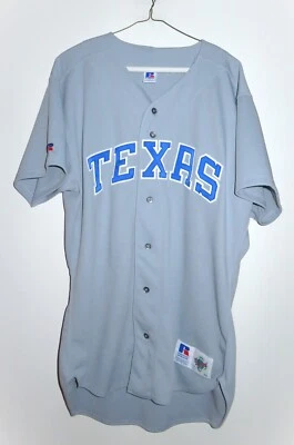 Authentic Russell Athletic Texas Rangers Road Jersey  44 Large L Nolan Ryan Era - Image 1 of 4