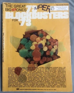73 Super Blockbusters Songs For ‘73 - Vocal Song Folio Book Music, Guitar Chord - Picture 1 of 9