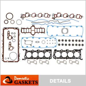 Fits 2000 Ford Expedition 4.6L SOHC Full Gasket Set VIN 6 - Picture 1 of 8