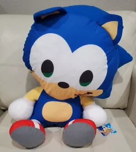 Sonic The Hedgehog 20"" pulgadas enorme cabeza de felpa premio solo juguete jumbo grande de fábrica - Imagen 1 de 9