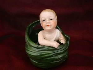 Figurine Baby Piano Baby Art Deco Style Art Nouveau Style Porcelain Enamels - Picture 1 of 5