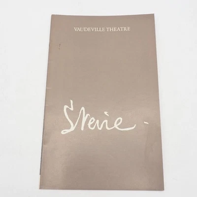 Theater Program Stevie Vaudeville Theatre April 1977 - Image 1 of 3