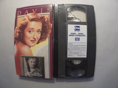 Hush...Hush, Sweet Charlotte VHS 1965 Drama Original Release 20th Century Fox Foto 1 de 2