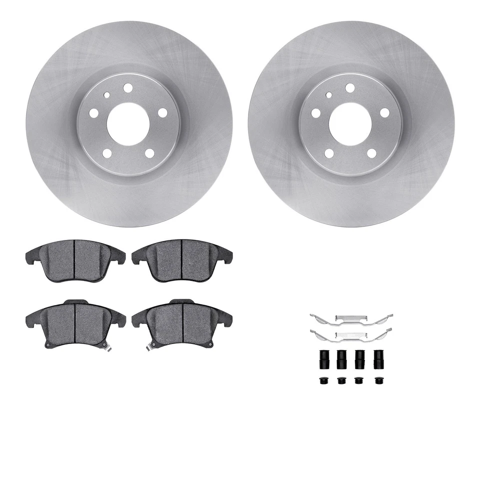 For Lincoln MKZ 13-16 R1 Concepts eLINE Series Front Brake Kit w Ceramic Pads Foto 1 de 4